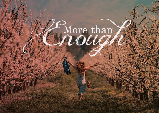 More Than Enough | February Monthly Blog