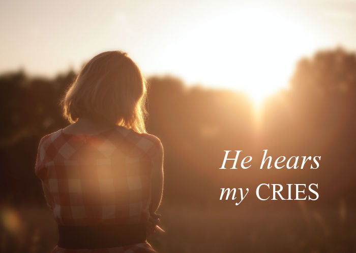 He Hears My Cries | July Monthly Blog