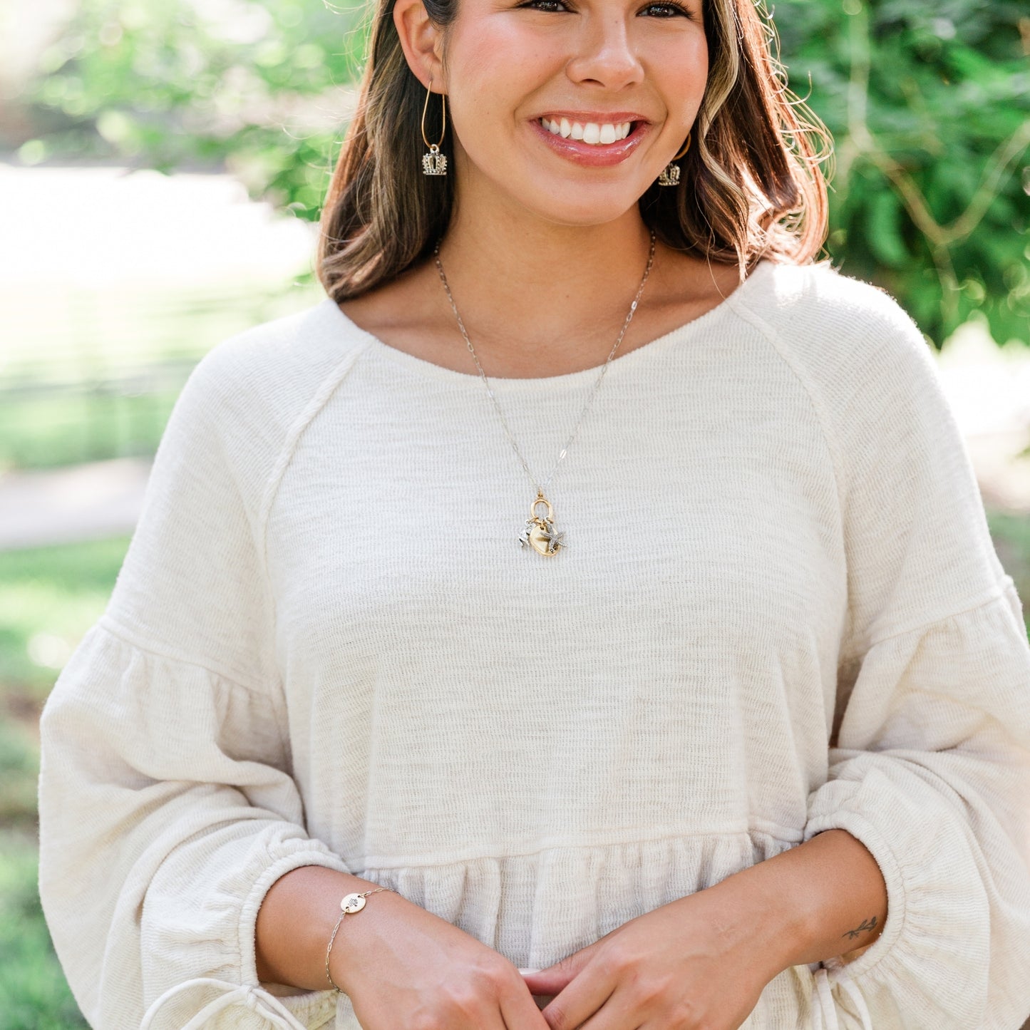 September "Abundant Life" Bracelet & Earrings Set