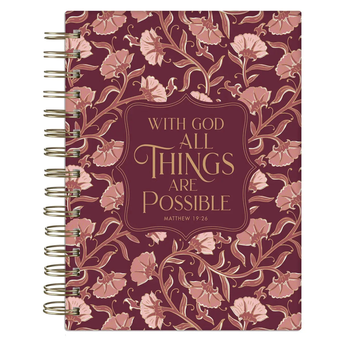 Heaven Inspired Hardcover Spiral Journal