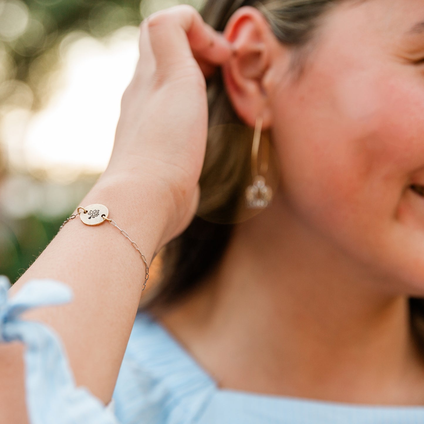 September "Abundant Life" Bracelet & Earrings Set