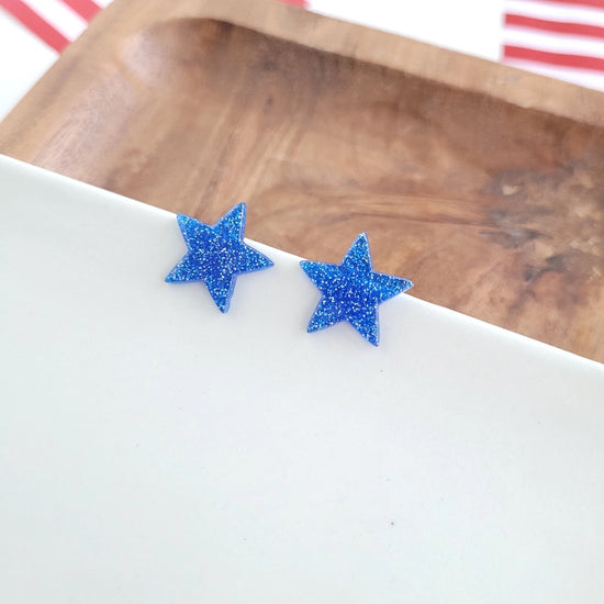 Heaven Inspired Favor Star Stud Earrings