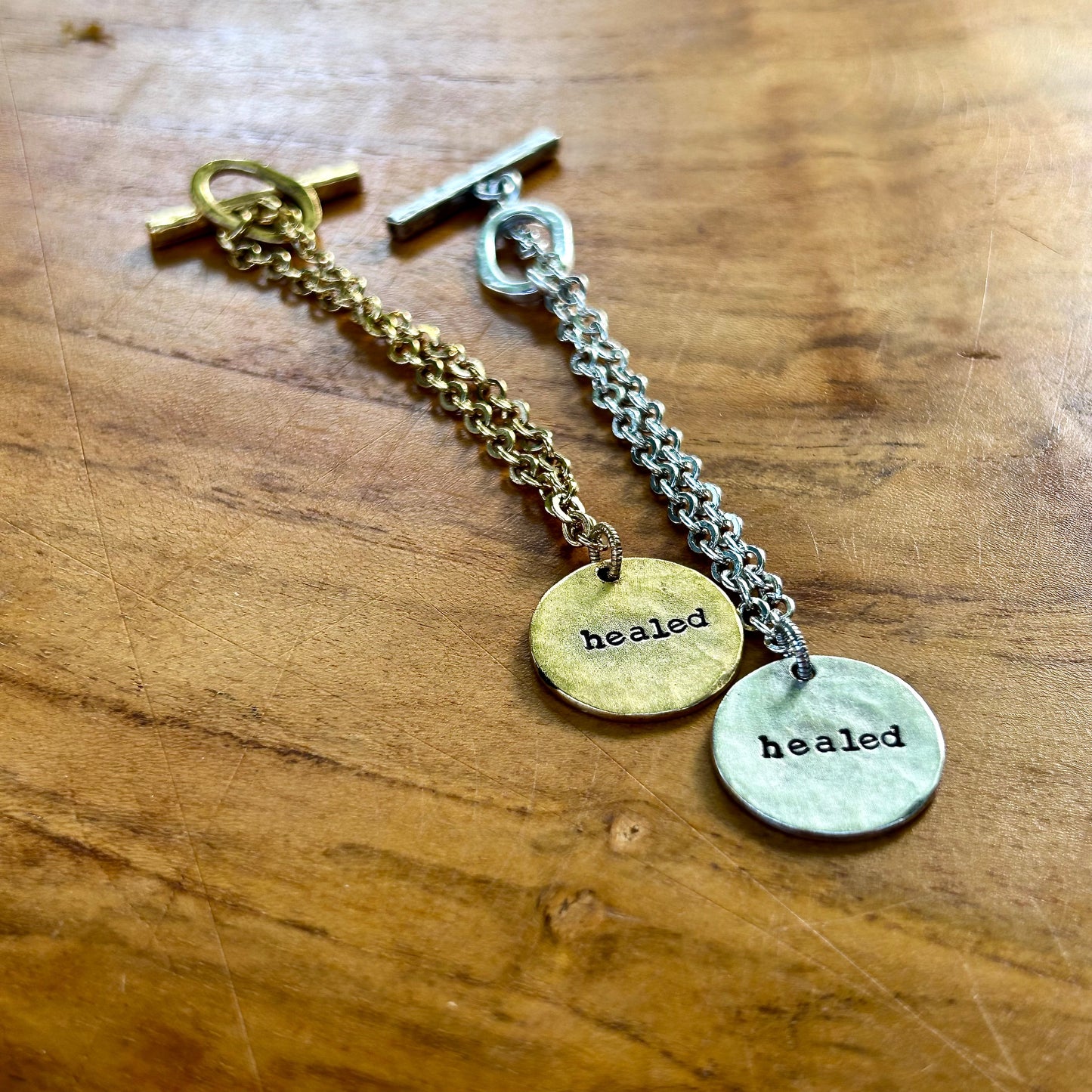 Healed: Toggle Clasp Bracelet
