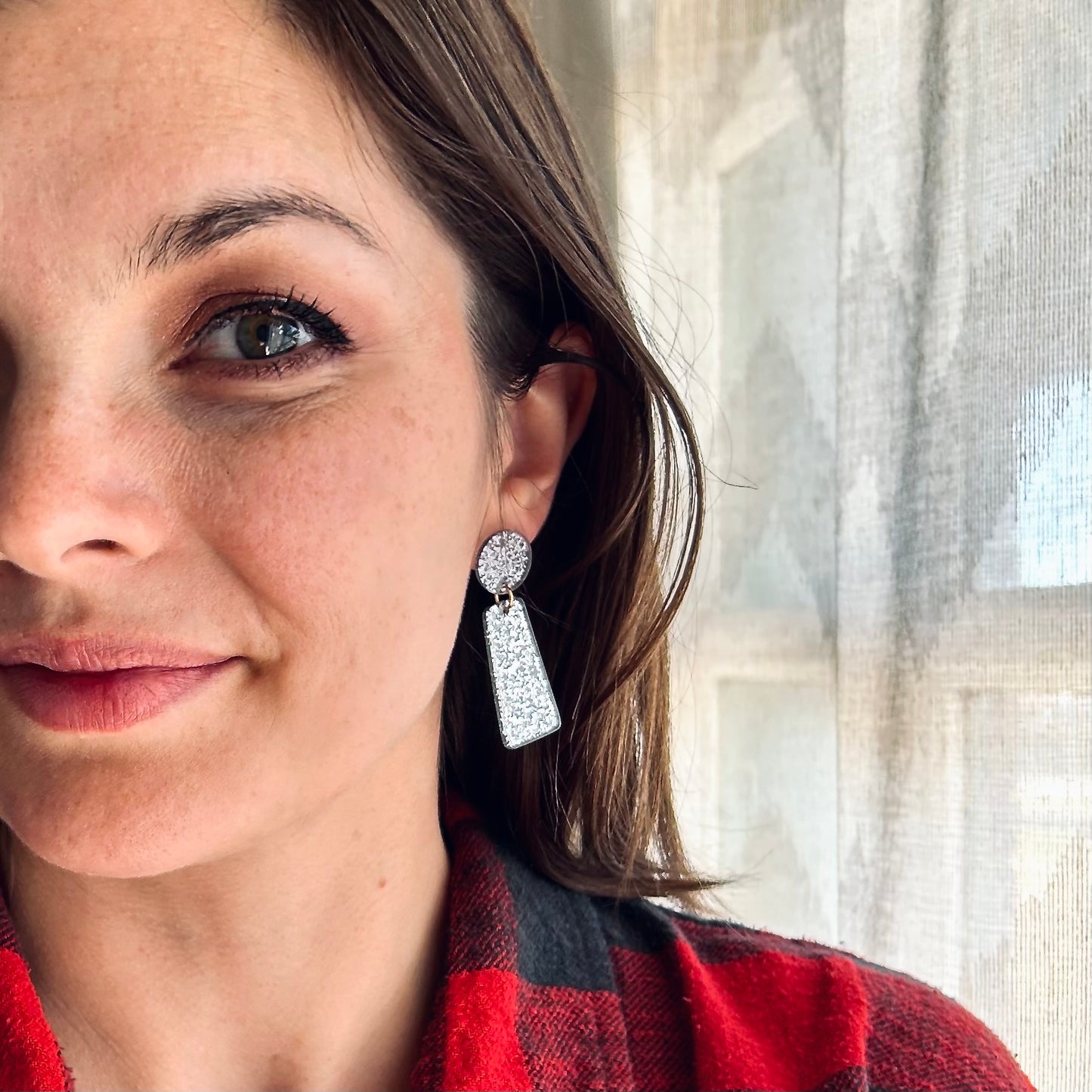 Refined by heaven's Fire earrings