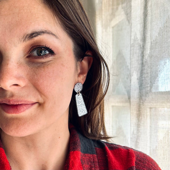 Refined by heaven's Fire earrings