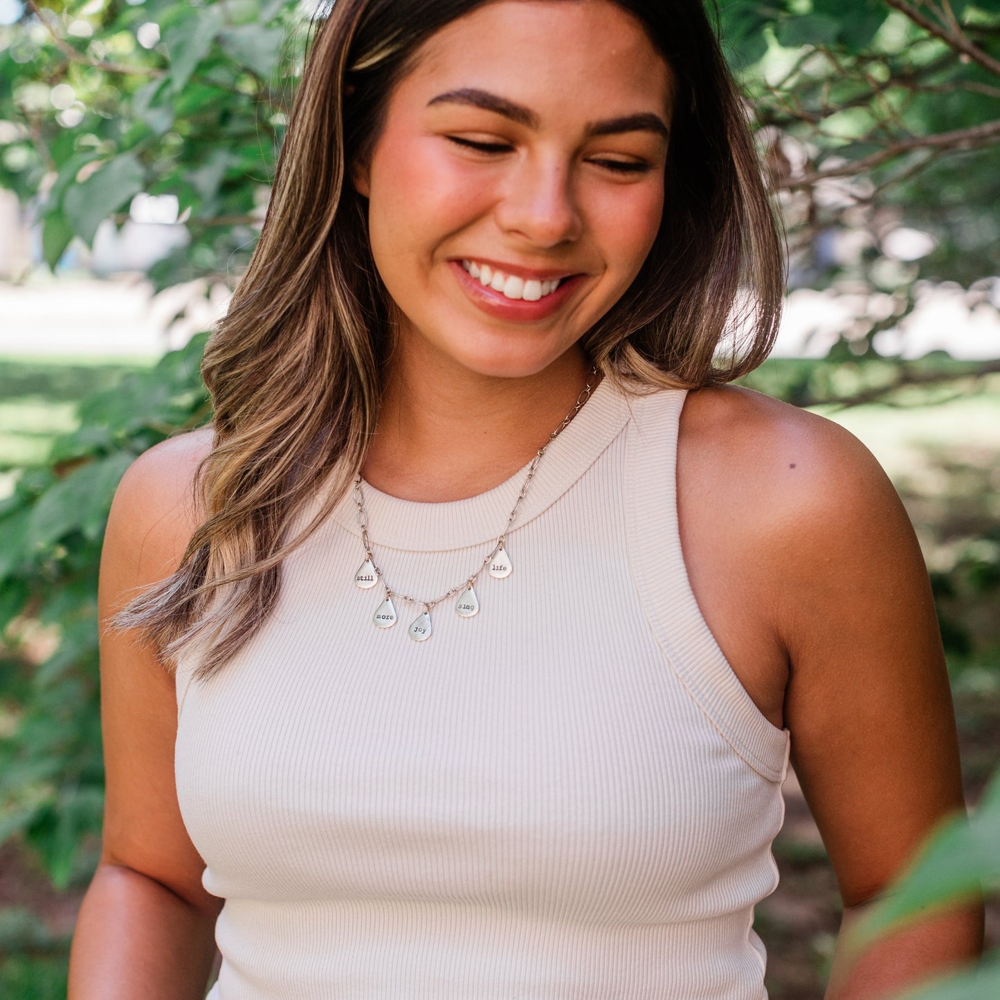 July "A Joy Filled Life" Necklace