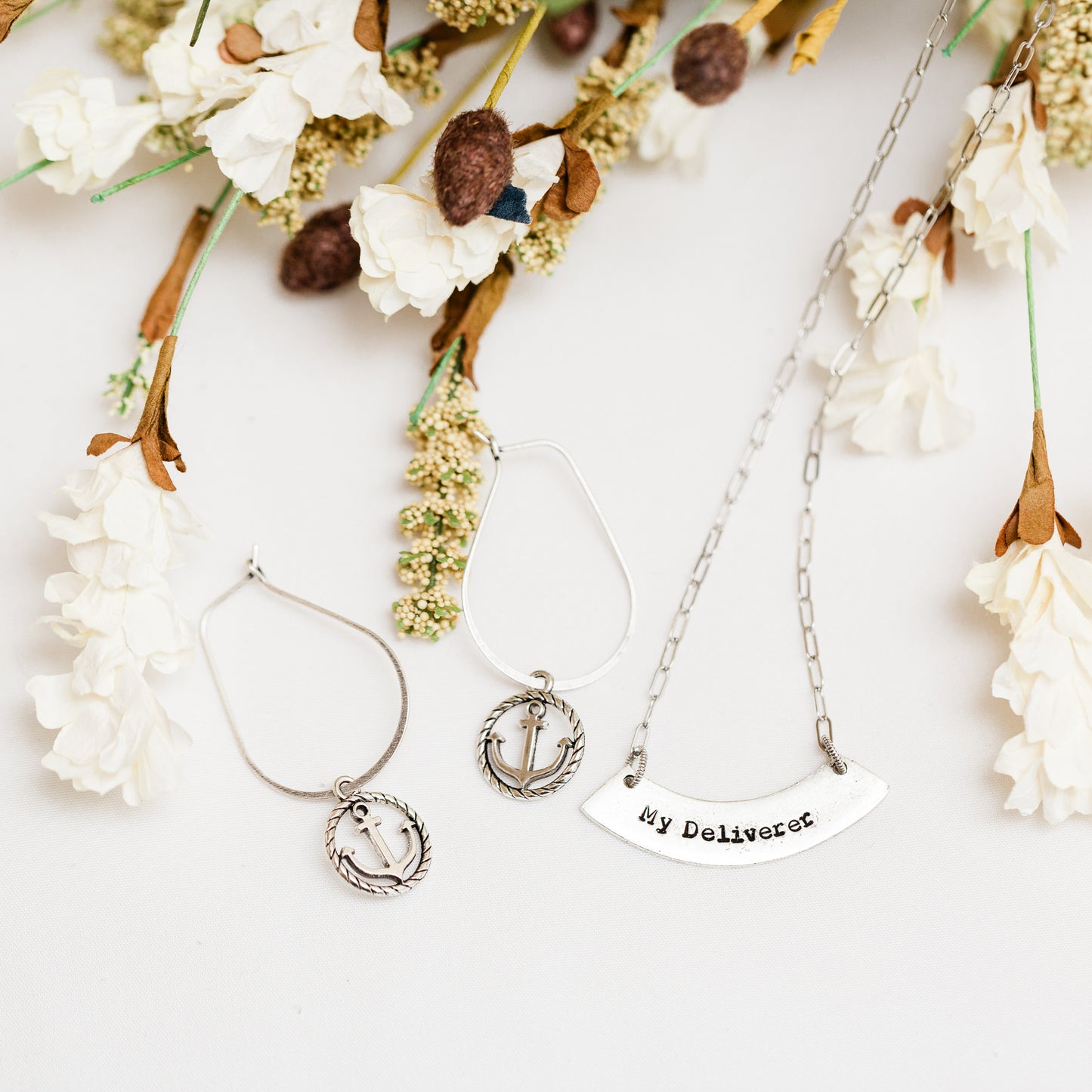Load image into Gallery viewer, February &amp;quot;Deliverer of Hope&amp;quot; Necklace &amp;amp; Earrings
