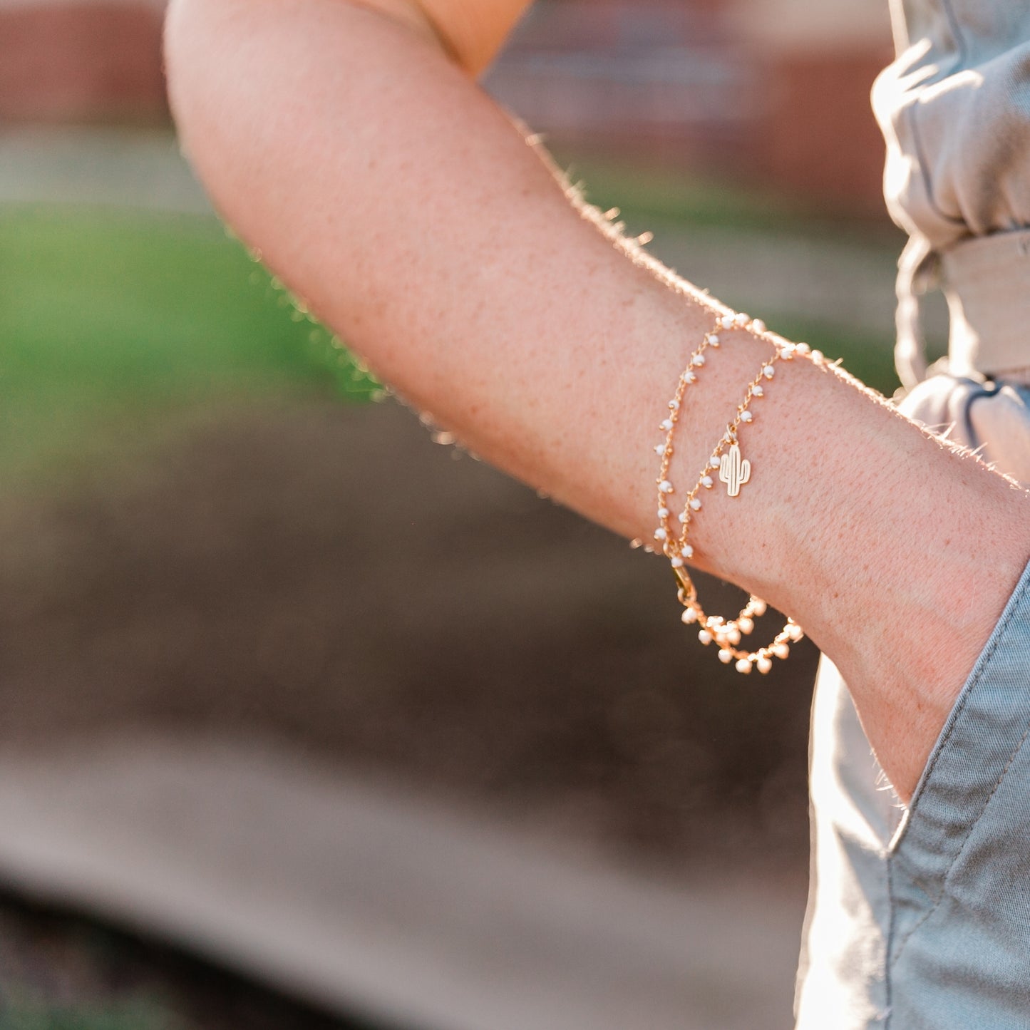 October "Enduring Peace" Bracelet