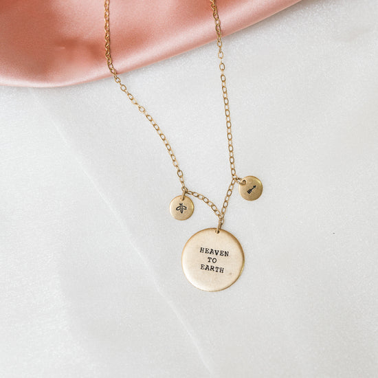 Load image into Gallery viewer, Heaven Inspired Selah Necklace - Gold
