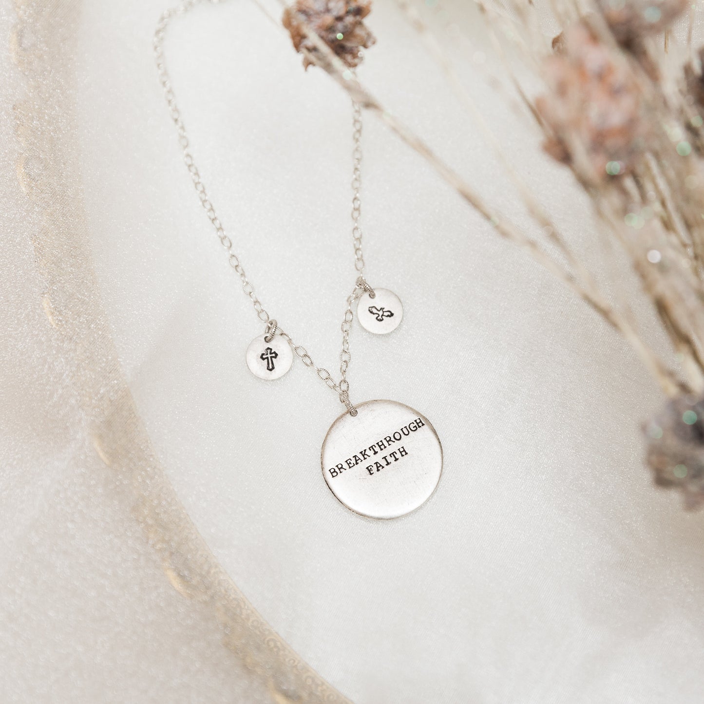 Heaven Inspired Selah Necklace - Silver