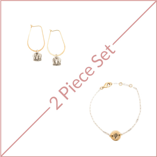 September "Abundant Life" Bracelet & Earrings Set
