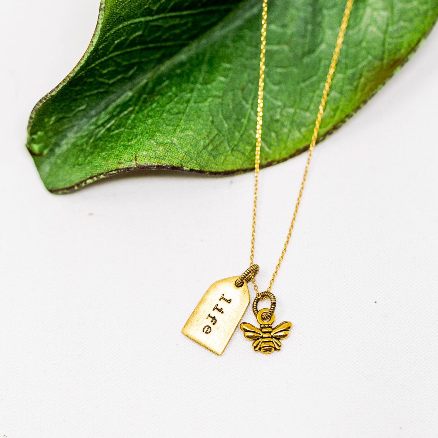 Heaven Inspired Soco Necklace - Gold