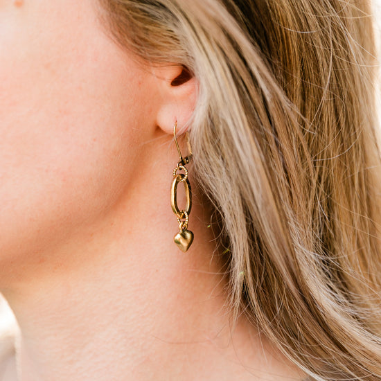 Heaven Inspired Avva Earrings - Gold