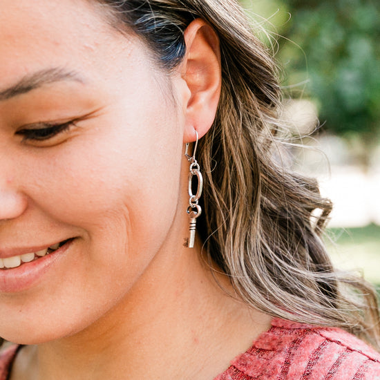 Heaven Inspired Avva Earrings - Silver