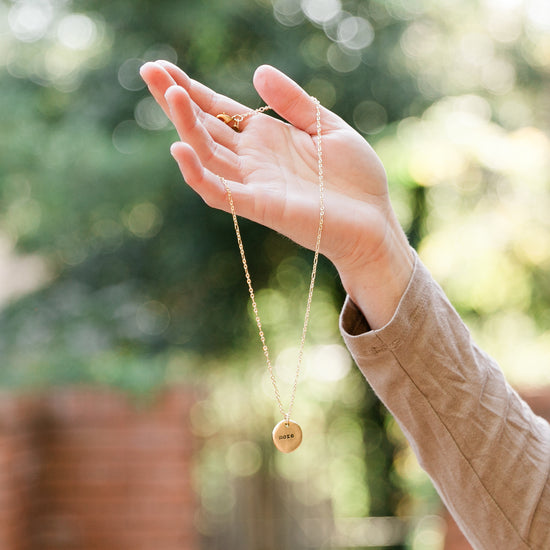 Heaven Inspired Emmaus Necklace - Gold