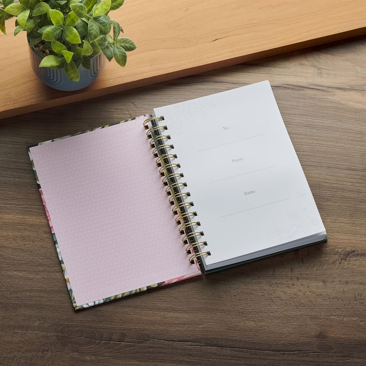 Heaven Inspired Hardcover Spiral Journal