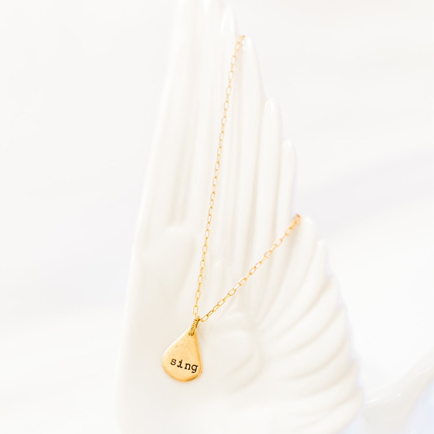 Heaven Inspired Elam Necklace - Gold