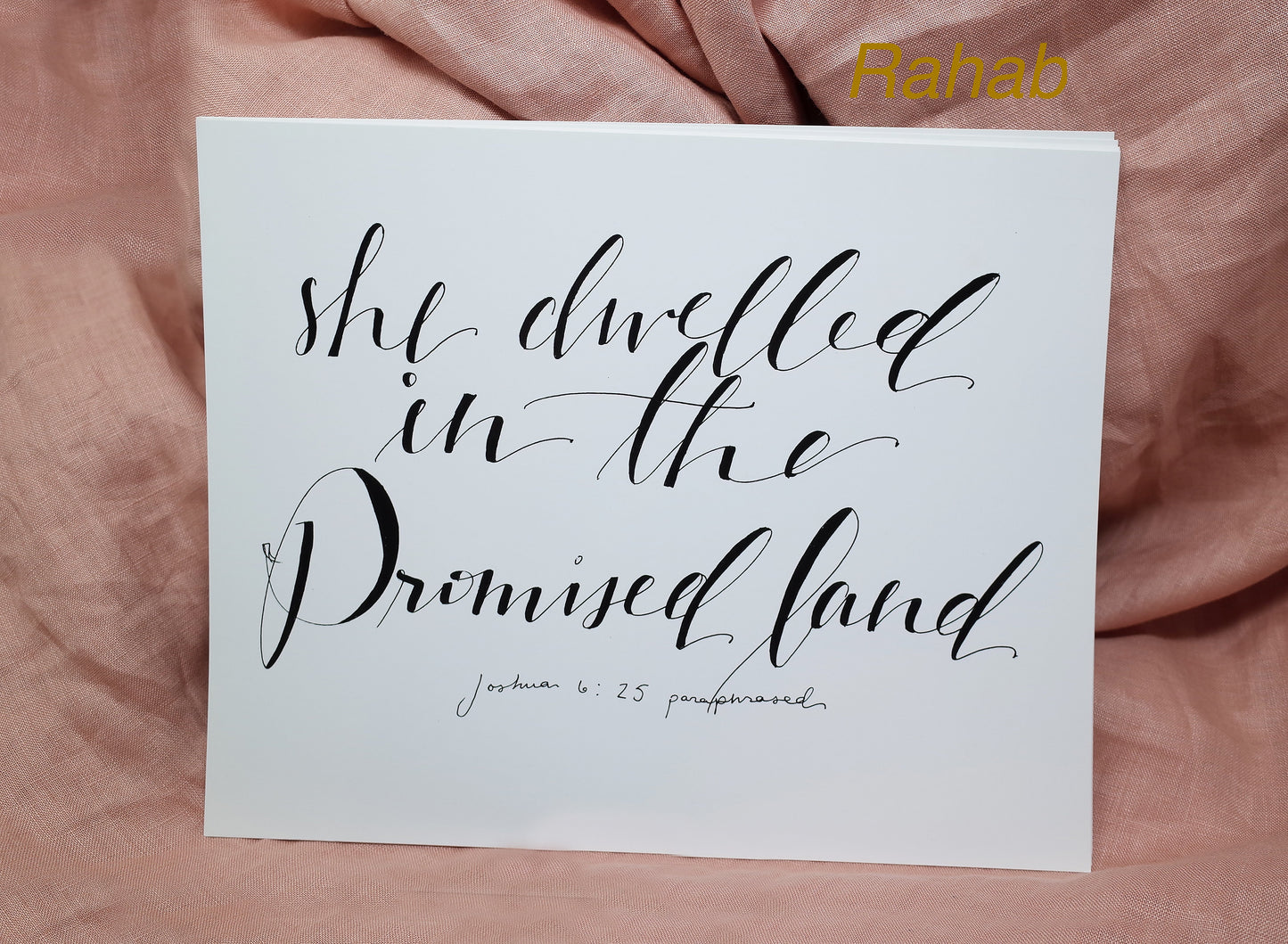 Load image into Gallery viewer, Hand-Lettered Scripture Prints
