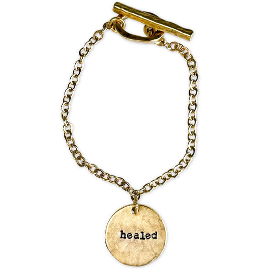 Healed: Toggle Clasp Bracelet